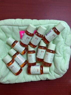 15mlx10 Pixi Glow Tonic Mini Bottles with pouch